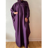 PLUM BUTTERFLY ABAYA