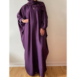 PLUM BUTTERFLY ABAYA