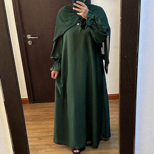 ALAYN ABAYA FOREST GREEN