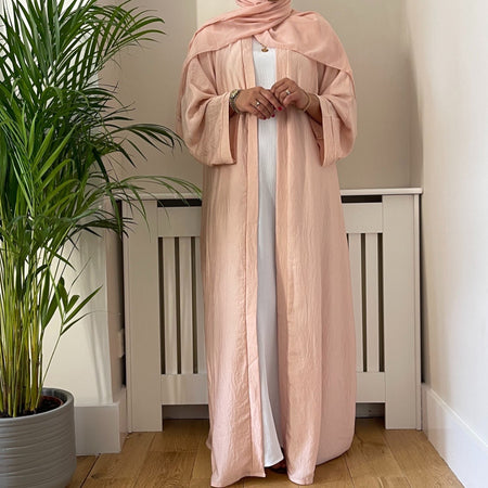 NAVY TRIM KIMONO