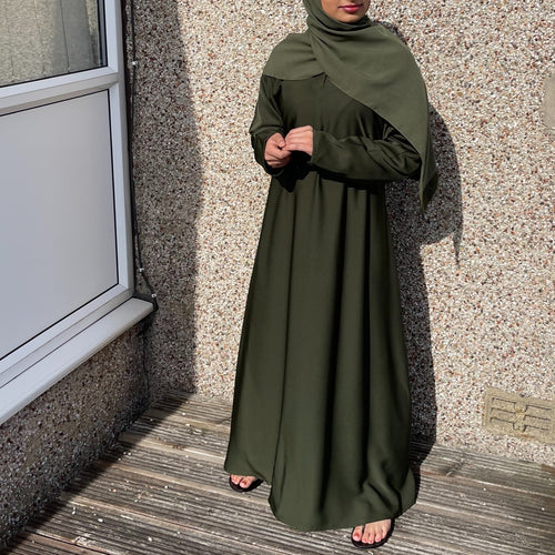 YASMIN ABAYA KHAKI