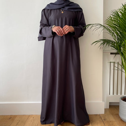 YASMIN GREY ABAYA