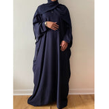 NAVY BUTTERFLY ABAYA