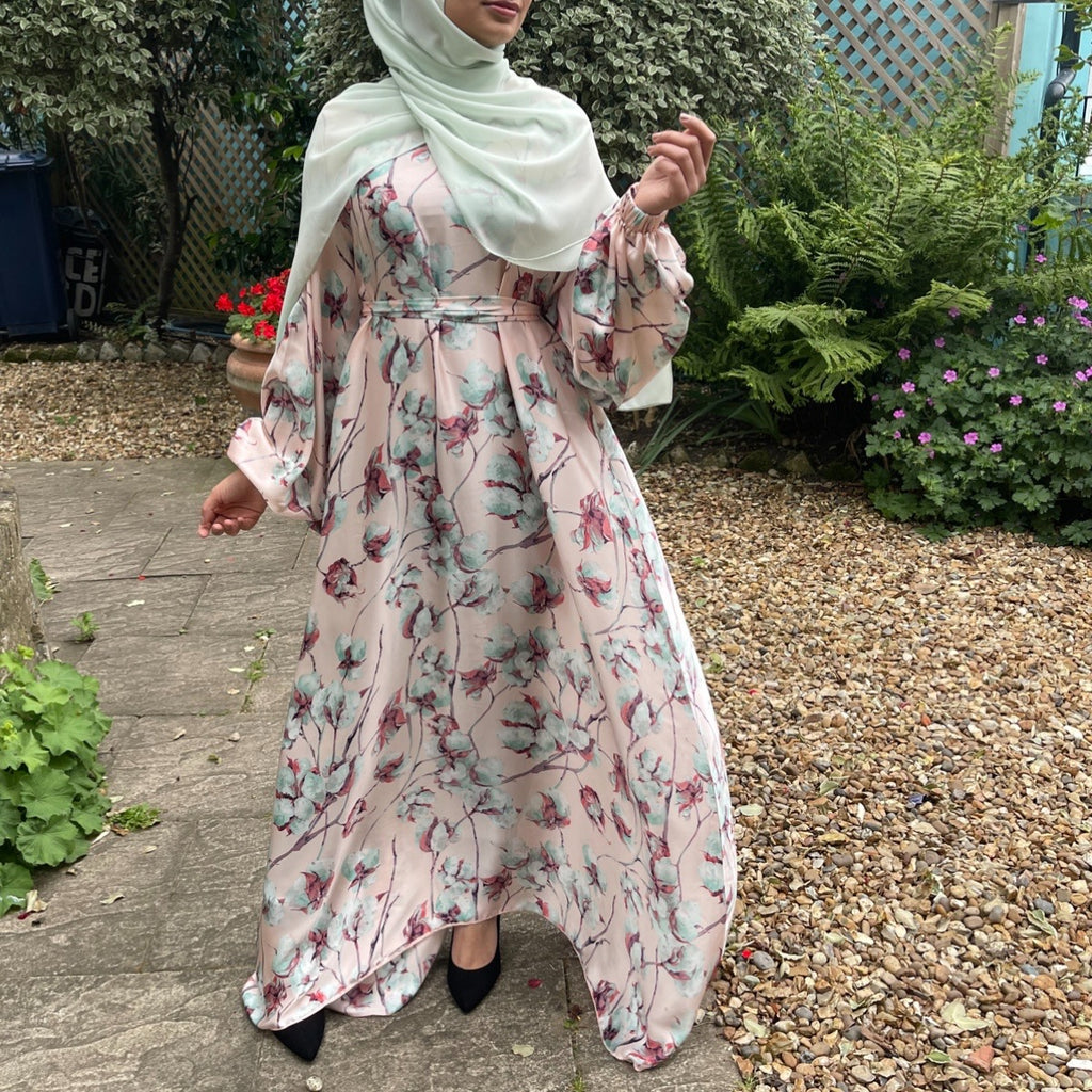 silk dress hijab Hijab soiree dresses