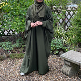 BUTTERFLY ABAYA KHAKI