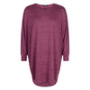 HIGH LOW BATWING TOPS MAGENTA - Husna Collections