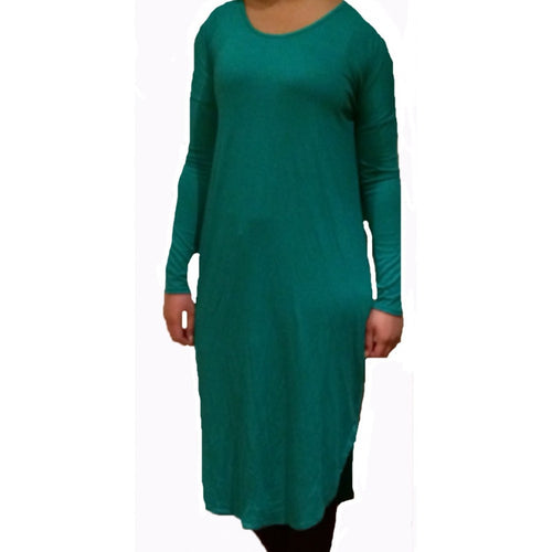 FLOATER DRESS EMERALD - Husna Collections